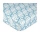 preview thumbnail 3 of 17, Crane Baby Caspian Crib Fitted Sheet Indigo