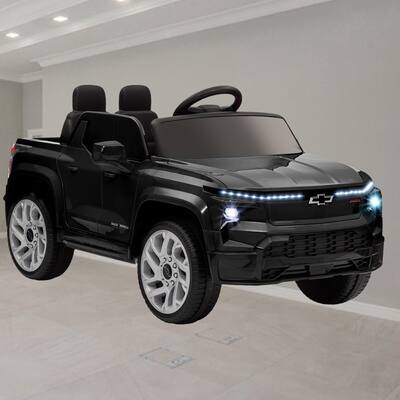 Chevrolet Licensed 12V Kids Electric Car with Remote Control, MP3, LED Lights, Spring Suspension, and 3 Speed Settings