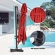 preview thumbnail 30 of 58, Pellebant 10 X 13 Feet Outdoor Cantilever Umbrella with Base