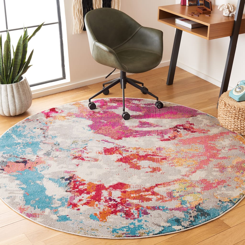 SAFAVIEH Monaco Hugborg Boho Abstract Rug
