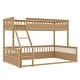 preview thumbnail 23 of 24, Twin XL Over Queen Bunk Bed with Ladder and Guardrails
