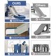preview thumbnail 3 of 7, 7 in 1 Toddler Slide, L-Shaped Kids Slide for Toddlers Age 1+, Outdoor and Indoor Slide Playset Toddler Playground Easy Assembly