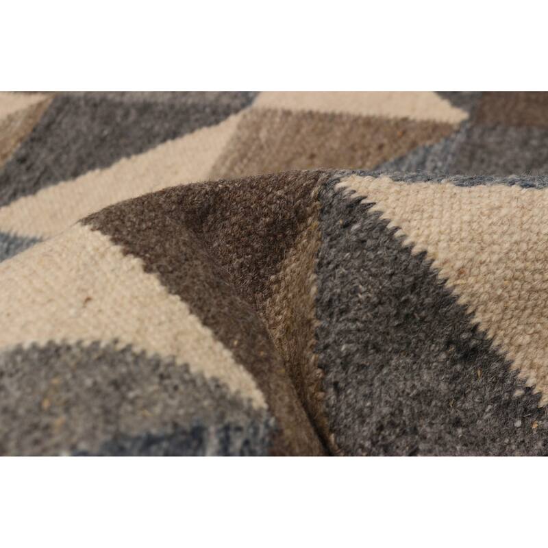 Ankara FW Brown Kilim 5'1" x 7'10" - 5'1 x 7'10