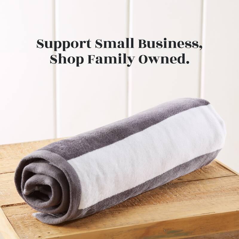 Linery & Co. Cotton Stripe Beach Towel, 4 Pack - 30" x 60"