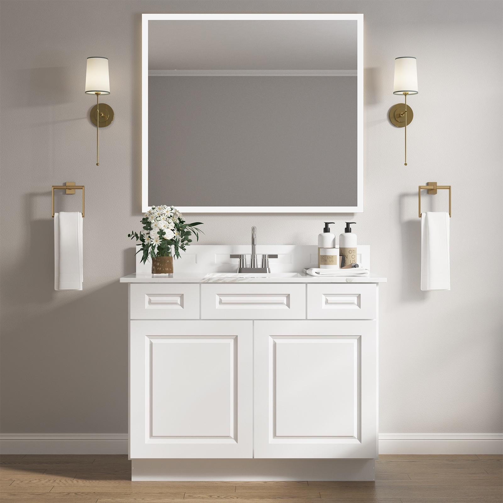 42 in bathroom shop vanity without top
