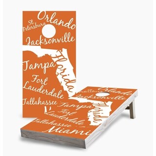 Florida State Pride Regulation 2x4 Cornhole Game Set