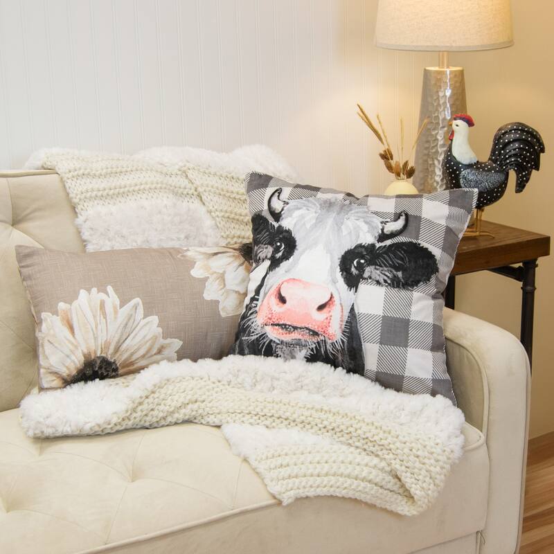 Donna Sharp Augusta 2PC Polyester Decorative Pillow Set - Accent - Polyester