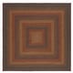 preview thumbnail 48 of 62, SAFAVIEH Handmade Braided Akina Cotton Rug 6' Square - Green/Rust