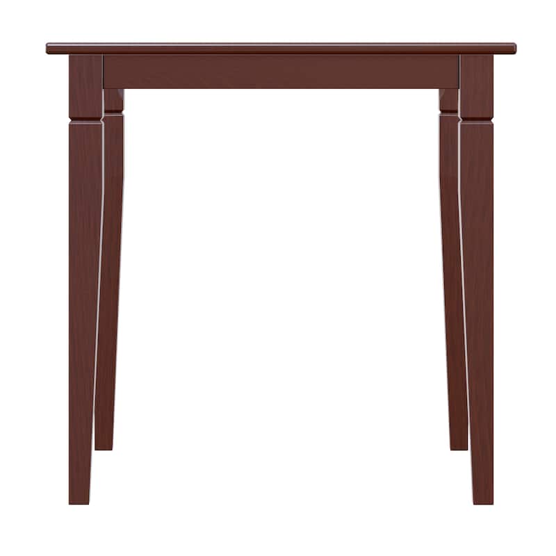 Kingsgate Dining Table, Walnut - 29.53"W x 29.53"D x 29.13"H.