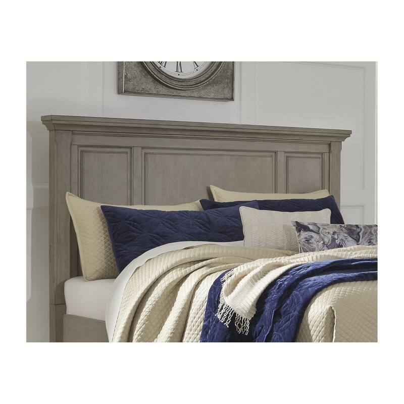 Signature Design by Ashley Canterbury Burnished Grey Queen Panel Headboard
