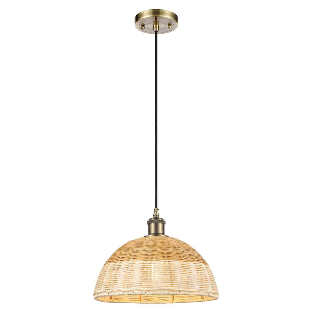 Innovations Lighting Endless Possibilities Ballston - Bristol Natural II - 1 Light 12" Cord Hung Mini Pendant
