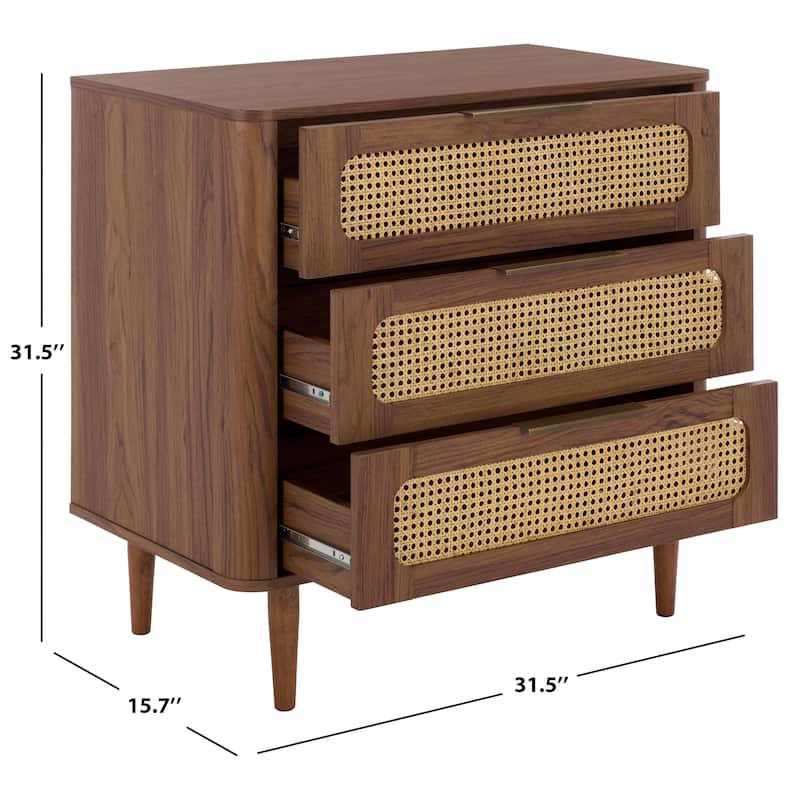 SAFAVIEH Home Brey 3-Drawer Chest