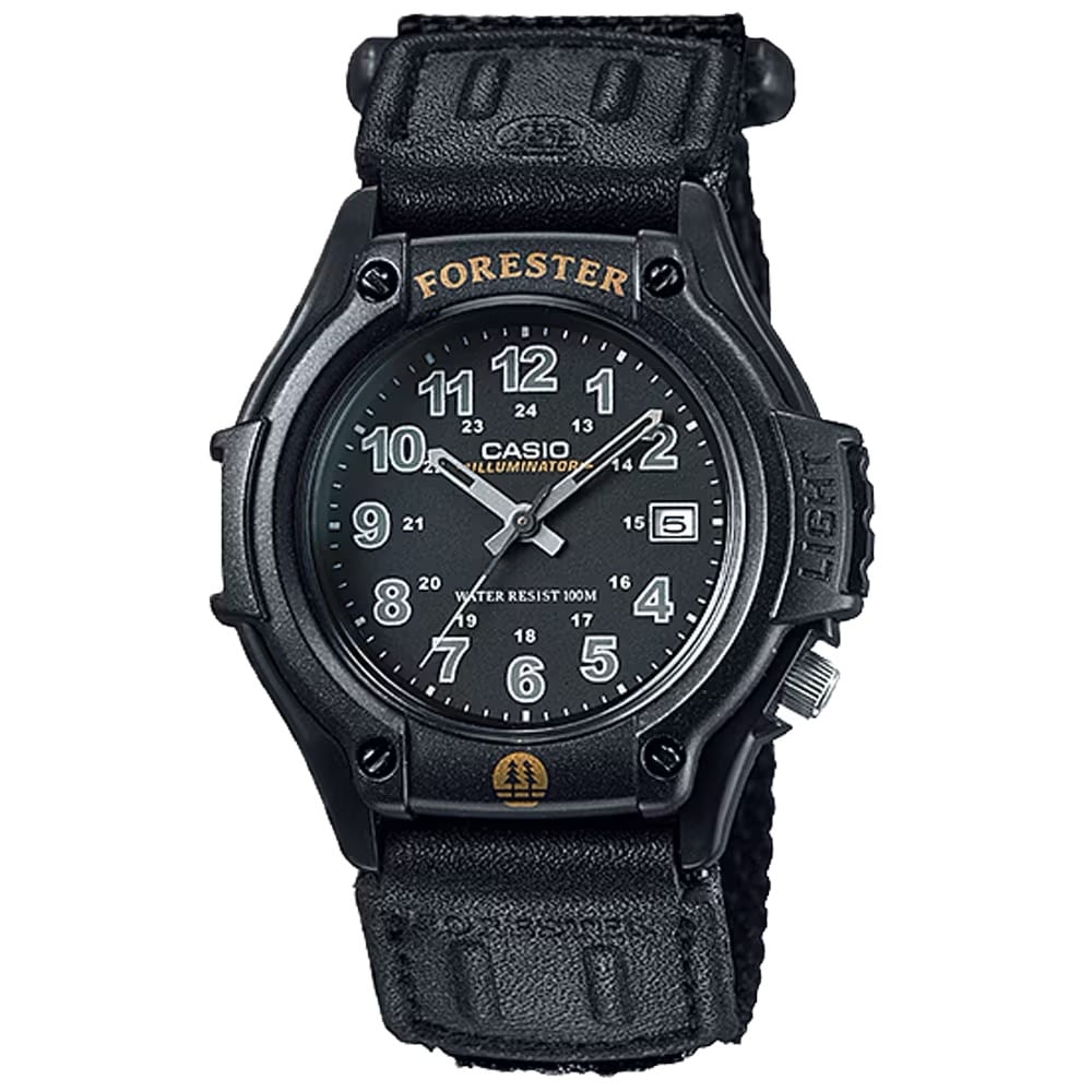Casio Men's Analog Leather Watch
