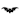 10" x 22" Black Bat Shaped Polyester Accent Halloween Throw Pillow