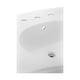 preview thumbnail 14 of 15, Darbyshire White Pedestal Sink with 8" Widespread Faucet Holes and Overflow (Set of 2)