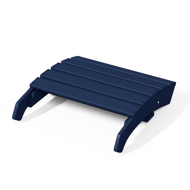 Polytrends Altura Outdoor Adirondack Folding Ottoman