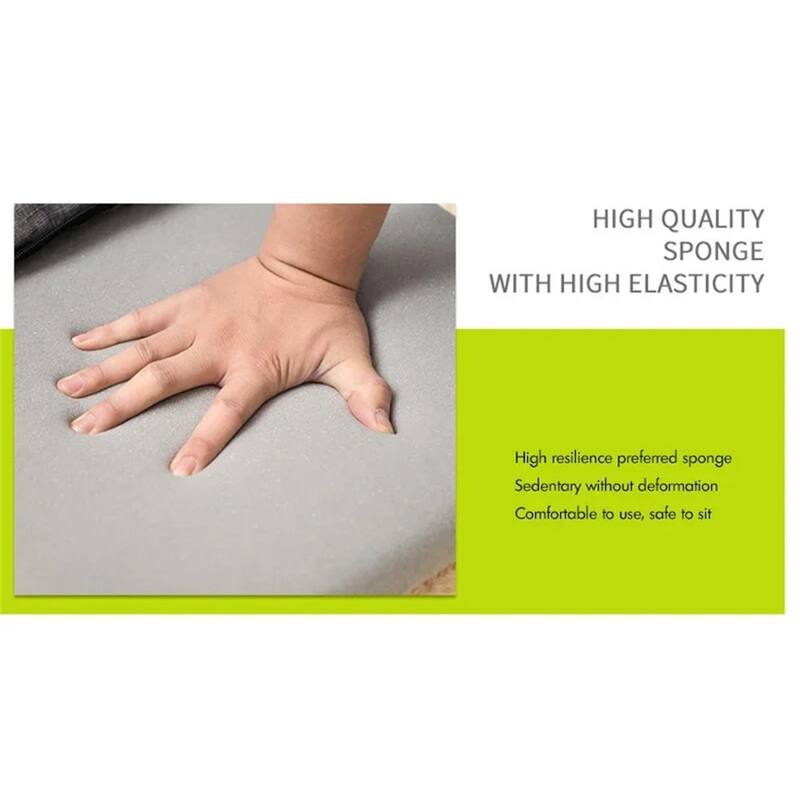 Adjustable Floor Chair, 6-Position Folding Padded Gaming Sofa Chair, Cushioned Back Support, Lazy Sofa for Reading