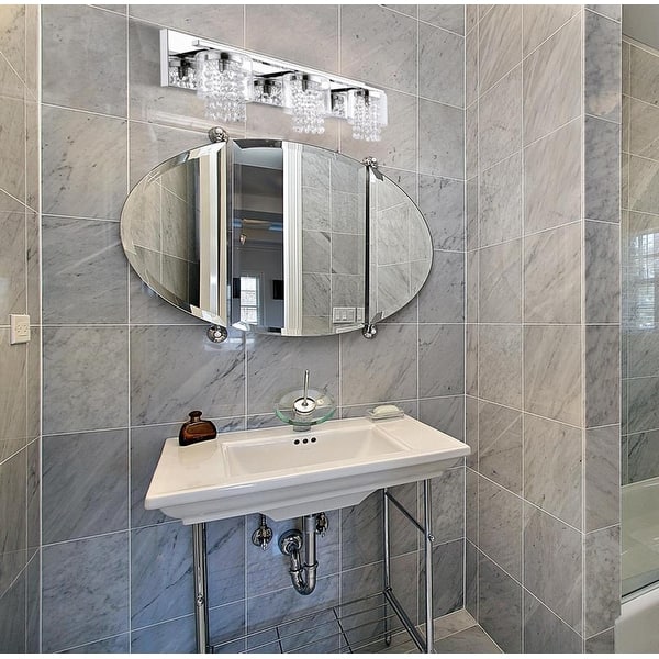 slide 2 of 4, EGLO Kissling - 3 Light Bath/Vanity Light Polished Chrome