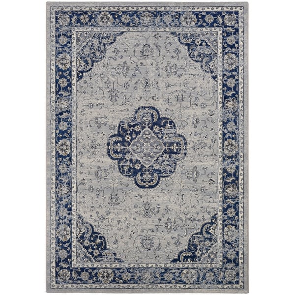 Shop Serai Center Medallion Area Rug Overstock 21024606