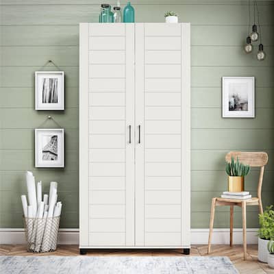 Systembuild Evolution Linnet 36 inch Wide 2 Door Shiplap Cabinet