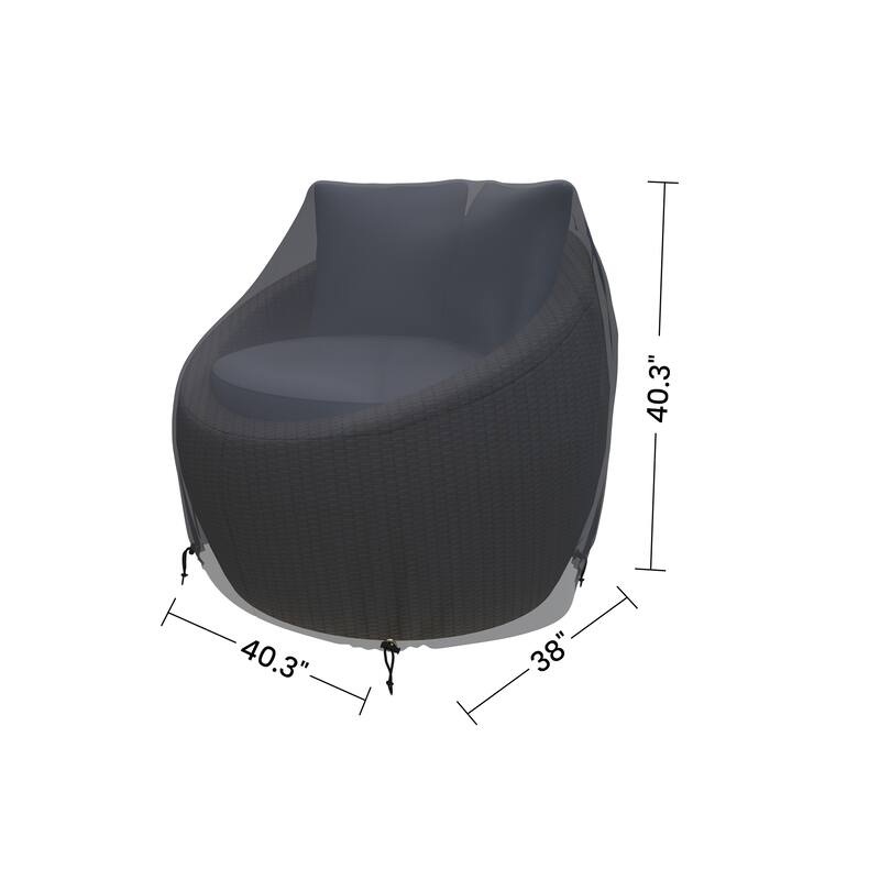 Forever Patio Furniture Cover For Swivel Chair - 40.3 x 40.3 x 38
