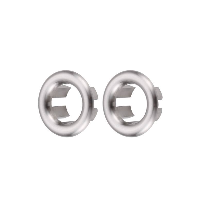 WOWOW 1.2 in. Sink Basin Trim Overflow Cover (2-Pack)