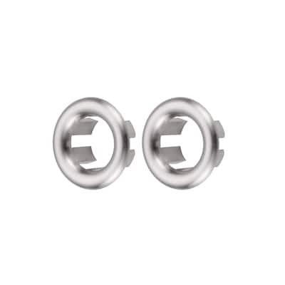 WOWOW 1.2 in. Sink Basin Trim Overflow Cover (2-Pack)