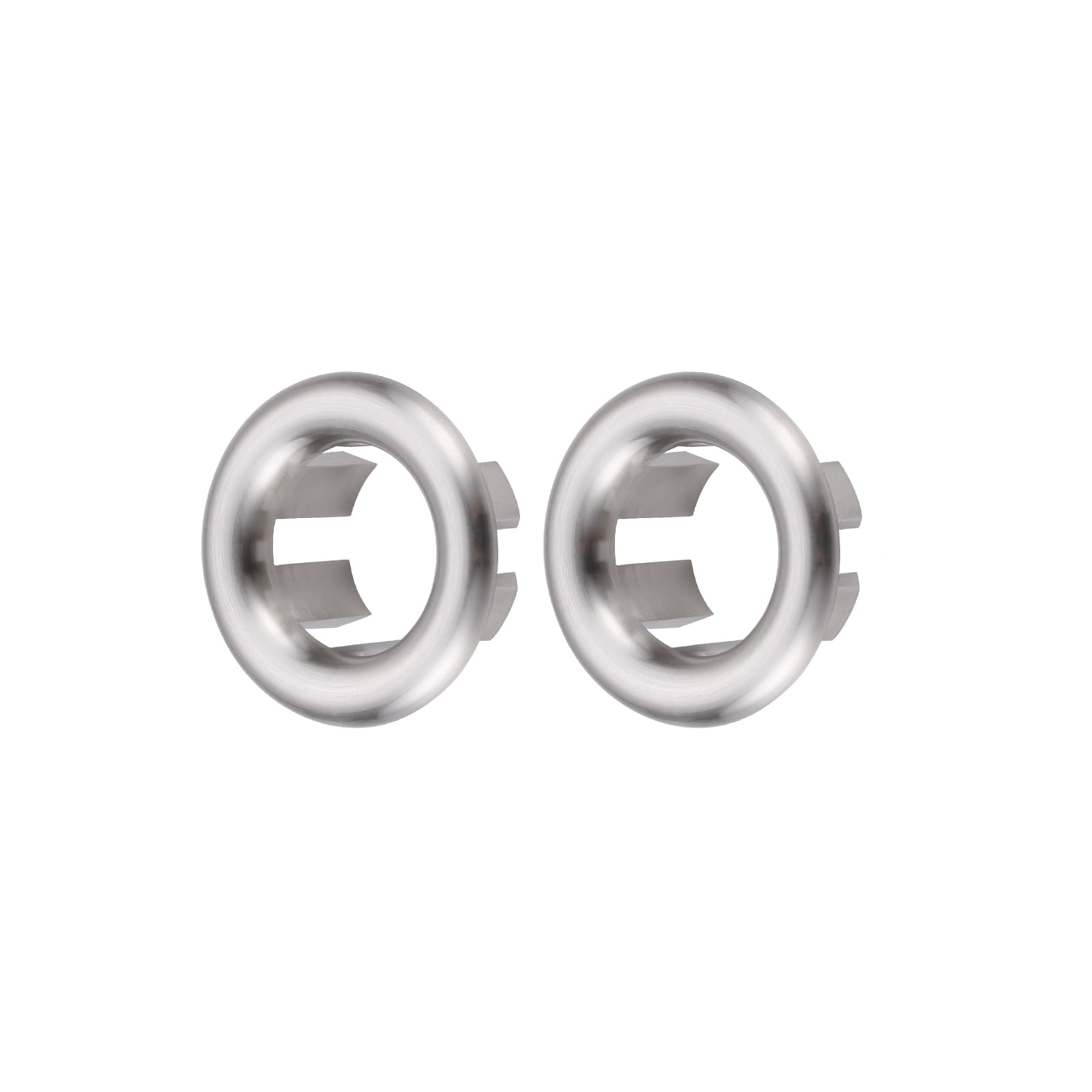 WOWOW 1.2 in. Sink Basin Trim Overflow Cover (2-Pack)