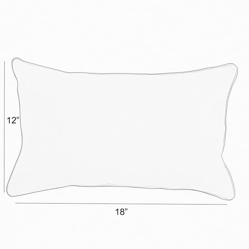 Sorra Home Indoor Knife Edge Pillow Set of 2 - On Sale - Bed Bath ...