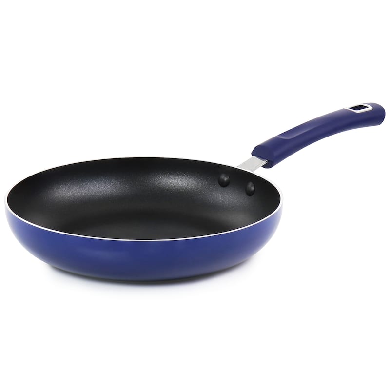 Non Stick Aluminum Cookware 7 Piece Set in Navy