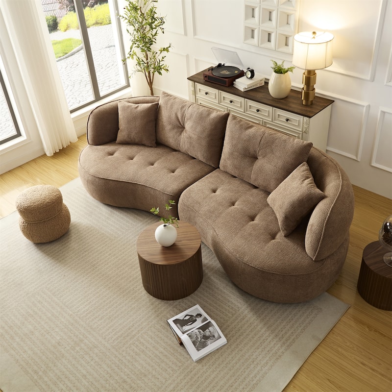 Combo Sofa with Detachable Pillows
