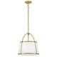 preview thumbnail 5 of 10, Hinkley Lighting Clarke Single Light 16" Wide Pendant