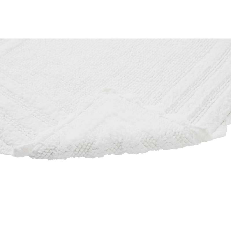 Better Trends Bath Rugs Set 100% Cotton Soft & Water Absorbent Tufted Bathroom Rug for Shower, Sink Bath Mats Lilly Crochet