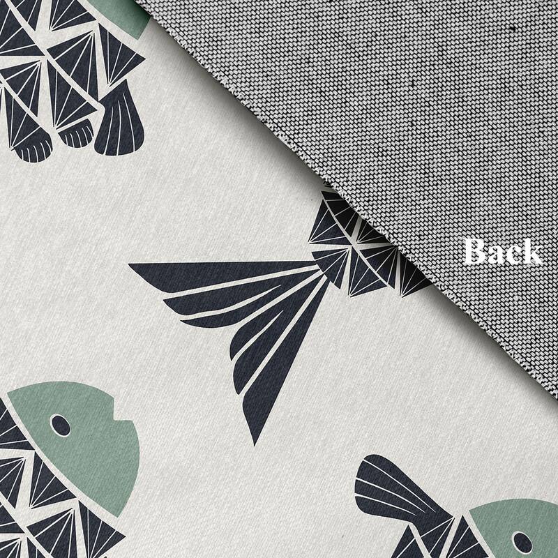 Fish Tales Nautical Chenille Rug