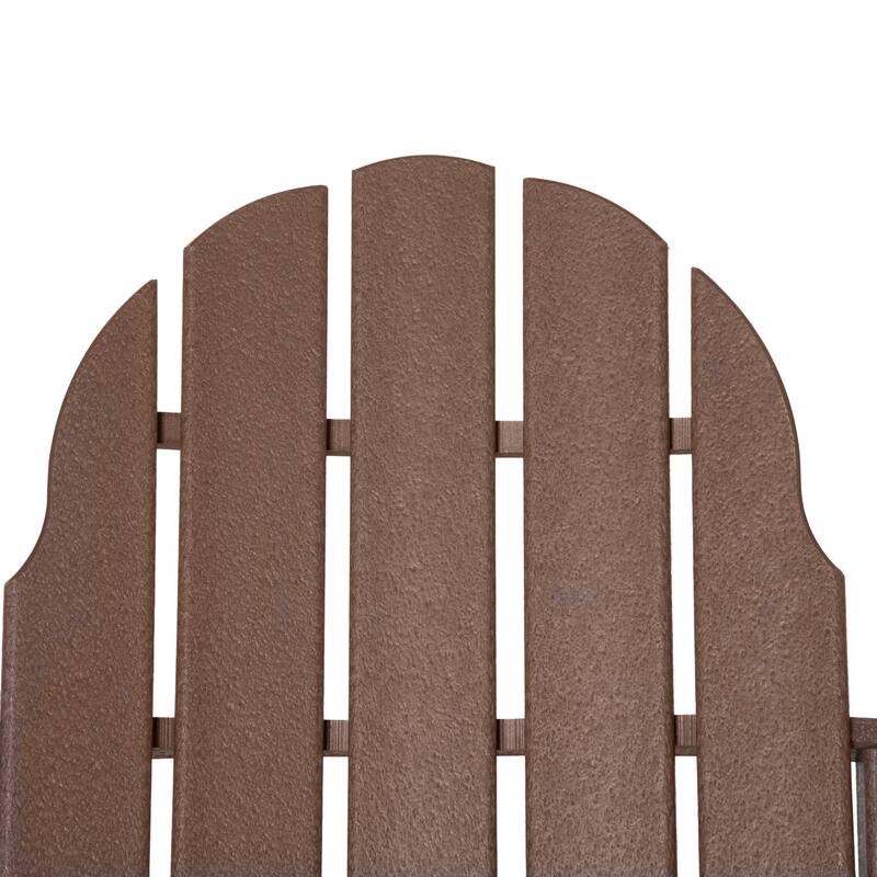Folding Weather-Resistant Adirondack Chair
