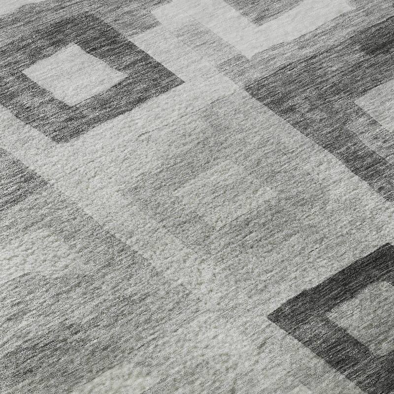 Premium Washable Super Soft Blocky Contemporary Mayfield Rug