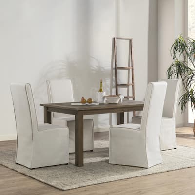 The Gray Barn Fairview Driftwood Reclaimed Pine 60-inch Dining Table - 30Hx60Wx36D