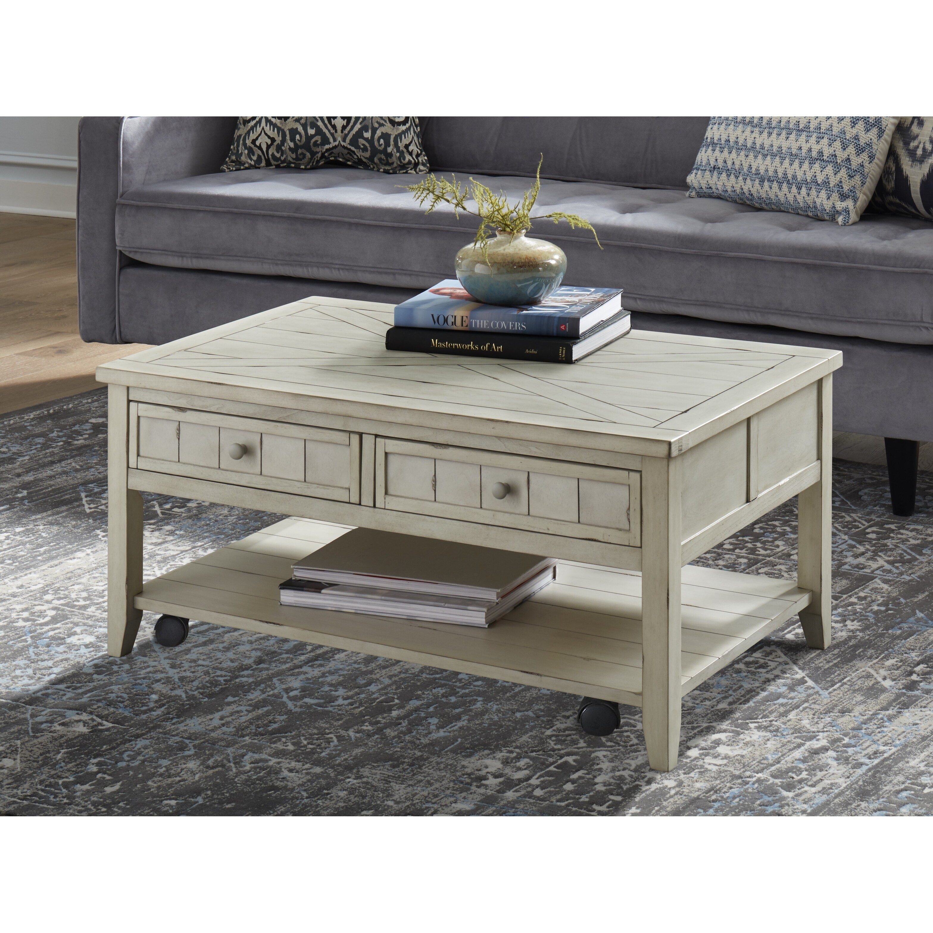 Small Wood Coffee Tables With Storage