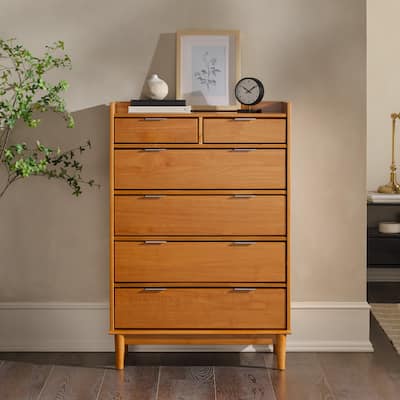 Middlebrook Modern Gallery Top Solid Wood Chest