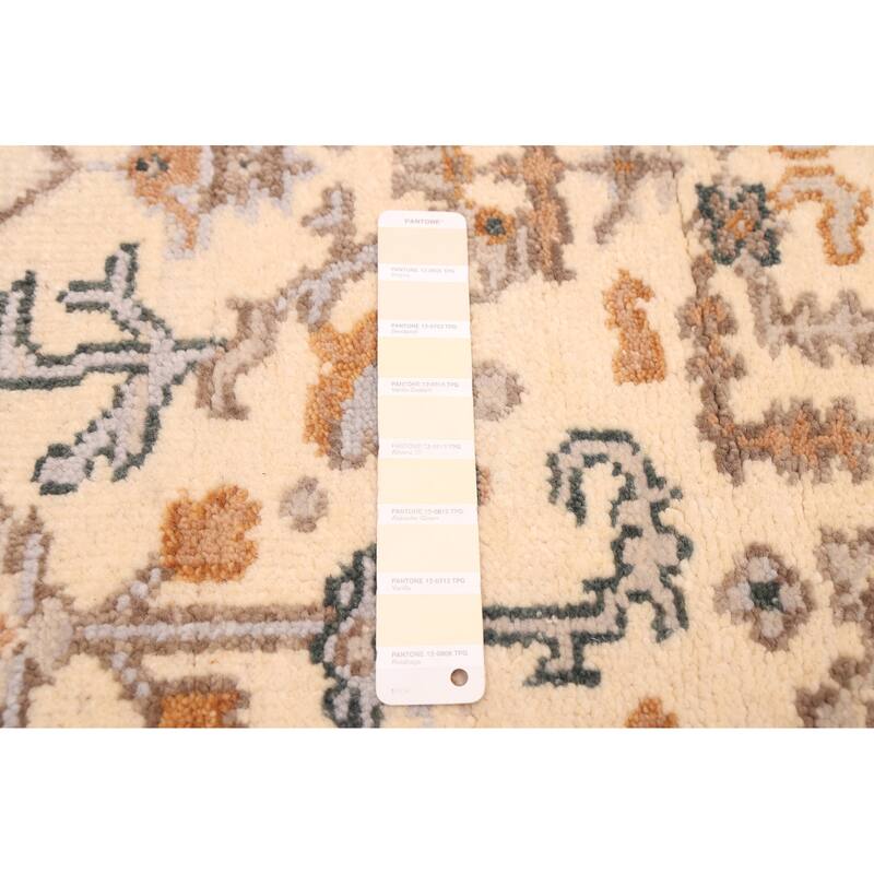 ECARPETGALLERY Hand-knotted Jules Serapi Cream Wool Rug - 3'1 x 5'0