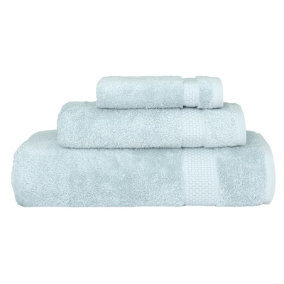Authentic Hotel and Spa 100% Aeagean Long Staple Turkish Cotton STARLIGHT Terry 3 Piece Towel Set
