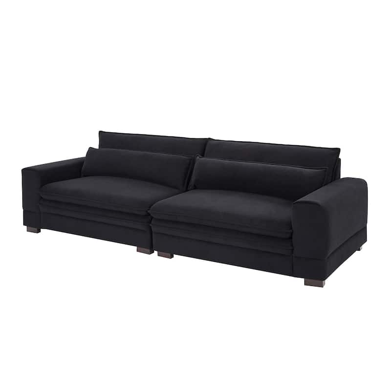 Mid-Century Sofa Couch Modern Upholstered Couch for Livingroom,Bedroom, Apartment, Home Office