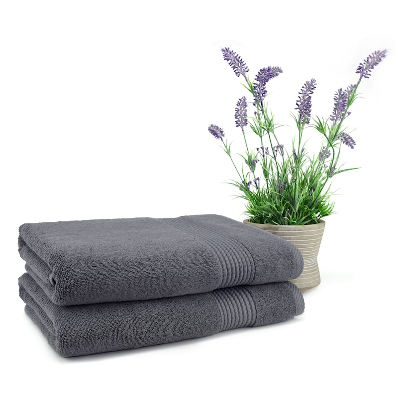 East'N Blue Lara Turkish Cotton Bath Towel (Pack of 2)