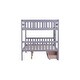 preview thumbnail 17 of 58, Bunk Bed with 2 Storage Drawers Under Bed,Detachable Beds,Full over Full for Bedroom