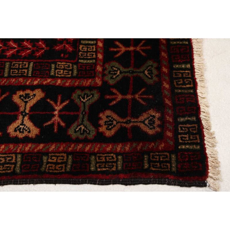 ECARPETGALLERY Hand-knotted Teimani Beige Wool Rug - 3'10 x 6'6