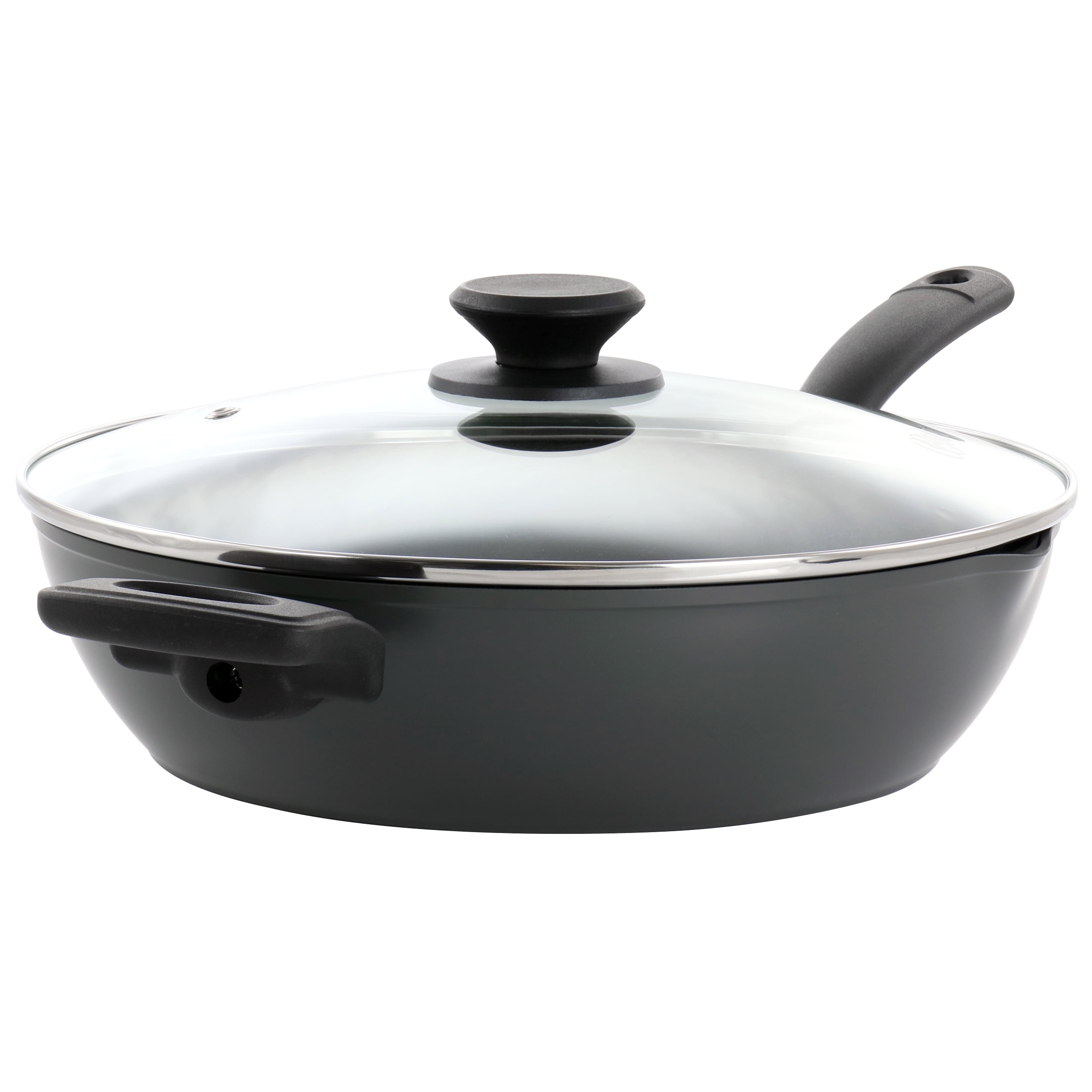 Five Two by GreenPan 2.75-Quart Saucepan with Straining Lid and Pour S