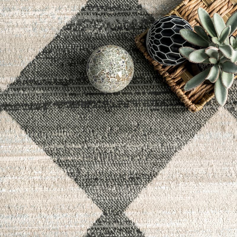 Nuloom Gianna Contemporary Geometric Checker Tile Area Rug
