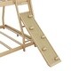 preview thumbnail 14 of 29, Twin over Queen House Bunk Bed with Climbing Nets and Climbing Ramp