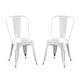 preview thumbnail 93 of 116, Industrial Metal 18 Inch Stackable Dining Chair Set