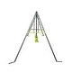 preview thumbnail 5 of 6, Lime Green Fun Swingset – Safe Plastic Swing Set, 440lbs Weight Capacity, Perfect for Outdoor Playgrounds & Backyards